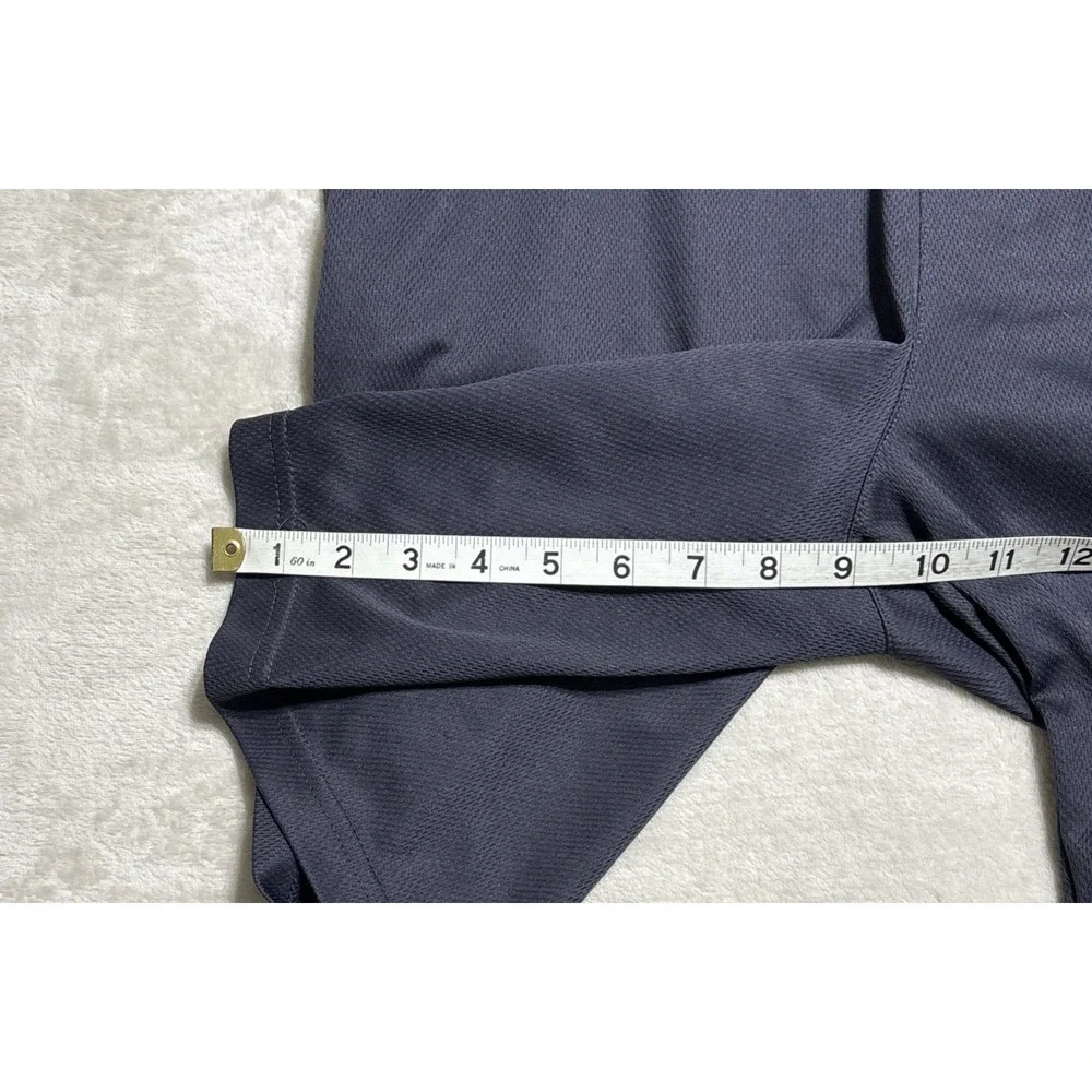 Nike Athletic Shorts Mens Large Blue FitDry Brief Lined Embroidered Logo Vintage